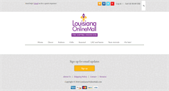 Desktop Screenshot of louisianaonlinemall.com